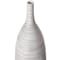 Uniquewise Modern Decorative Bottle Shape White Floor Vase Ribbed Design, 48 Inch QI004177.L - alternate 2